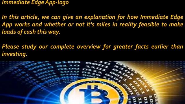 Advantages of Immediate Edge App смотреть онлайн