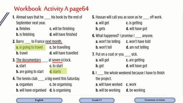 Grade 11 Humanities English Revision Grammar and Language Functions смотреть онлайн