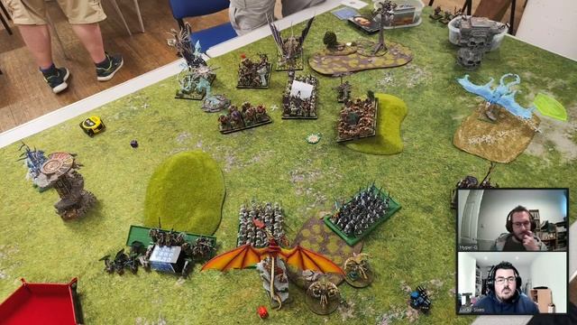 The 9th Age Battle Report PTG 256 Highborn Elves vs. Vampire Covenant смотреть онлайн