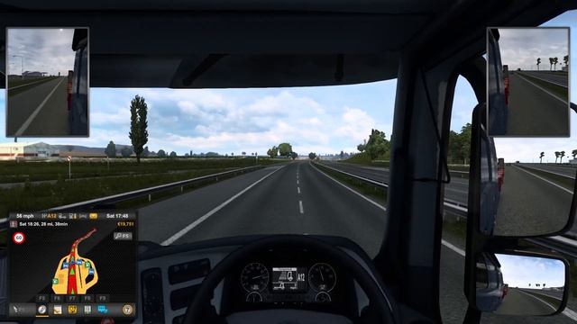 Euro Truck Simulator 2: I become a truck driver in Euro Truck Simulator 2 смотреть онлайн