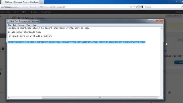 Shortcode press 1.0.2 demo смотреть онлайн