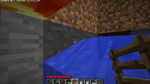 minecraft tutorial: lava and water trap смотреть онлайн