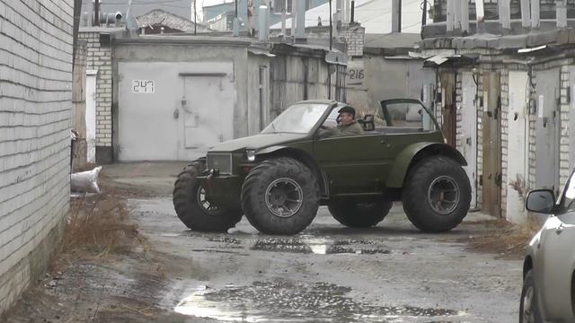 Вездеход своими руками из ОКИ 4x4 смотреть онлайн