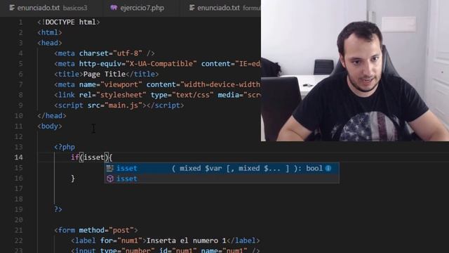 Ejercicios PHP - Formularios #1 - Cogiendo datos con POST смотреть онлайн