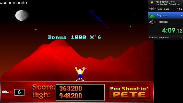 Pea Shootin' Pete | No-death Speedrun (7:49) смотреть онлайн