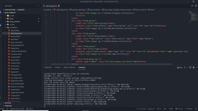 How to build a blog website in Django (Django CKEditor Integration) | Part 23 | Django Tutorial смотреть онлайн