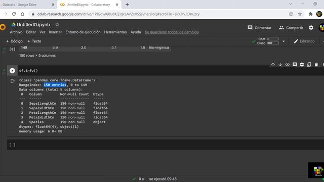 Analisis de datos en Python de iris dataset смотреть онлайн