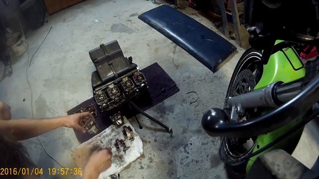 чистка карбюраторов мотоцикла Kawasaki (Краснодар) смотреть онлайн