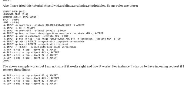 How to set up iptables to open ports 80 and 443? смотреть онлайн