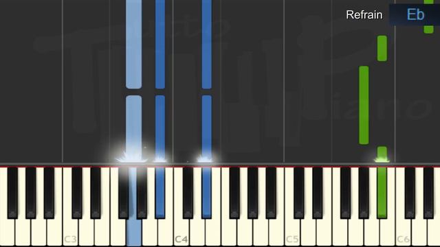 Lara Fabian - Tout (Piano facile) смотреть онлайн