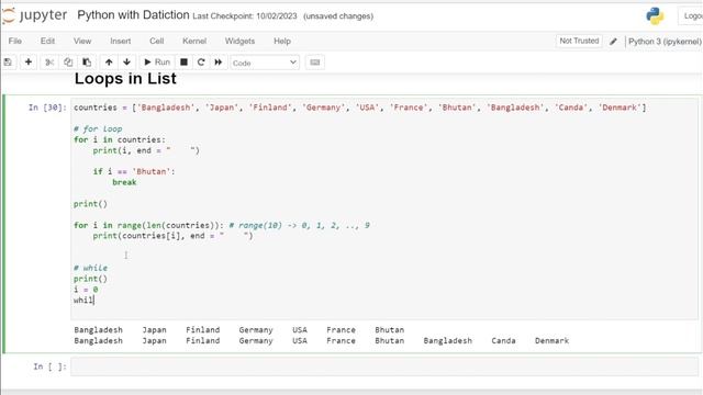 Python List (Part-02) - Class 08 смотреть онлайн