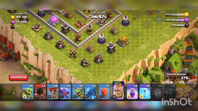 Color fest - painter king challenge | easy 3 star | clash of clans смотреть онлайн