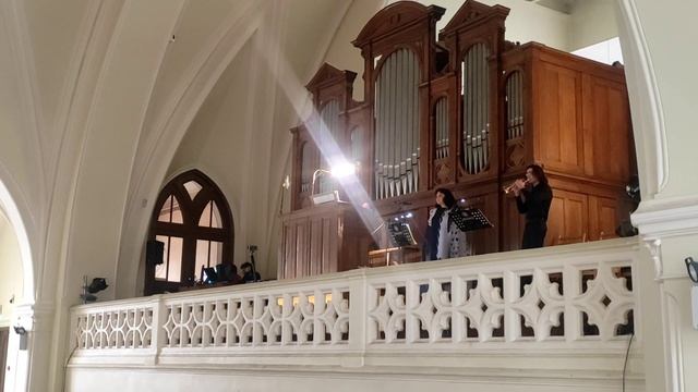 Г.Ф.Гендель - Ода ко Дню Рождения Королевы Анны. Невретдинов Ильяс(труба), Ланская Татьяна(сопрано) смотреть онлайн
