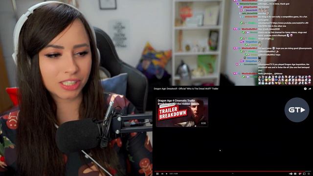 Dragon Age: Dreadwolf - Official "Who is The Dread Wolf?" Trailer REACTION!!! смотреть онлайн