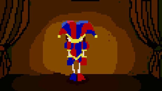Spin the Pomni BUT retro game смотреть онлайн
