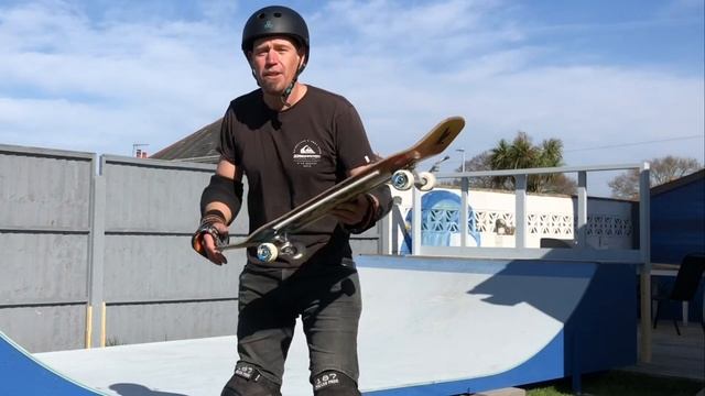 Learn to Tail Stall on a Mini Ramp on a Skateboard смотреть онлайн
