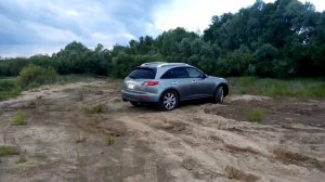 Инфинити ФХ35 Звук Выхлопа в стоке