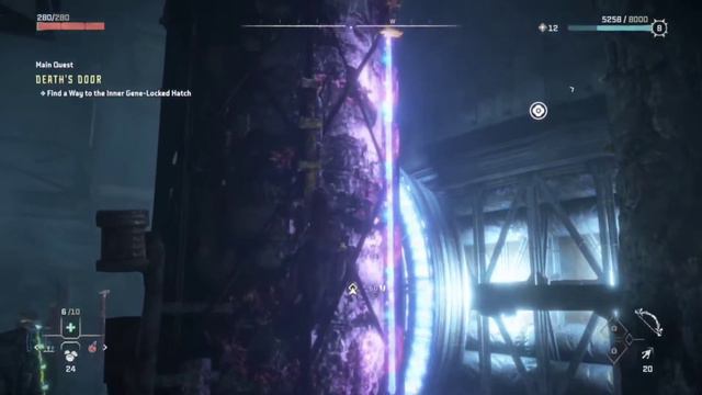 Find a way to the inner Gene-Locked hatch. Horizon forbidden west. #gaming #youtube #subscribe смотреть онлайн