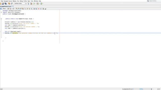 Find the Greatest Common Divisor (GCD) of the two numbers by using recursion java смотреть онлайн