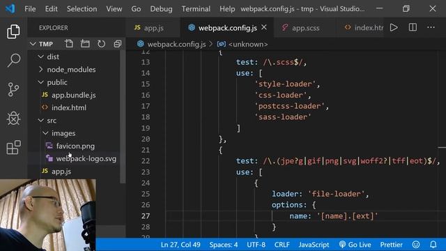 【Webpack】 Part 5 ファイルローダーで画像を扱ってみよう（Loader編３） смотреть онлайн