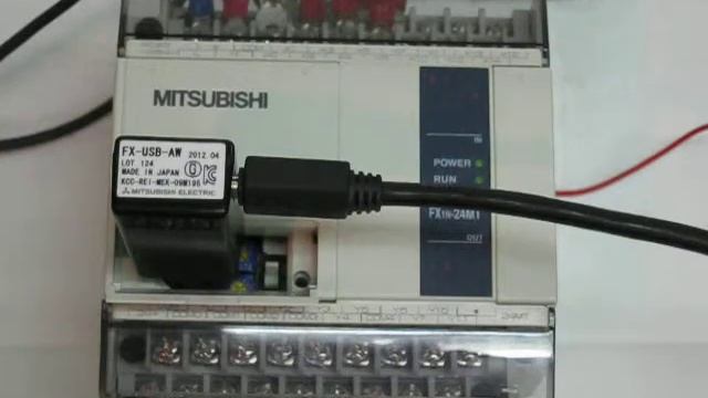 Mitsubishi Electric FX1N-24MT Sequencer (MELSEC - F) PLC sequencer　動作確認 смотреть онлайн