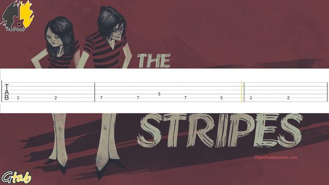 The White Strips - Seven Nation Army Guitar Tab смотреть онлайн