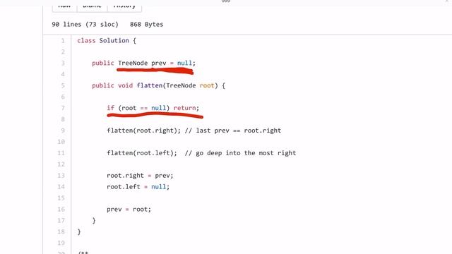 LeetCode 114 Java смотреть онлайн
