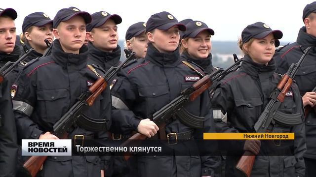 Торжественно присяга курсантов Нижегородской Академии МВД России смотреть онлайн