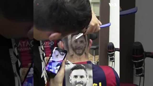 Стрижка фото Месси Роналдо/Haircut photo Messi Ronaldo/ Fifa2018 Russia смотреть онлайн
