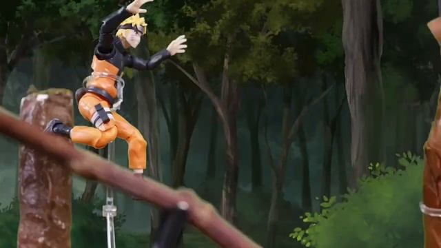 NARUTO stop motion naruto vs deidara