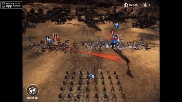 Dawn of Titans - Epic war strategy game - IOS Game Review -