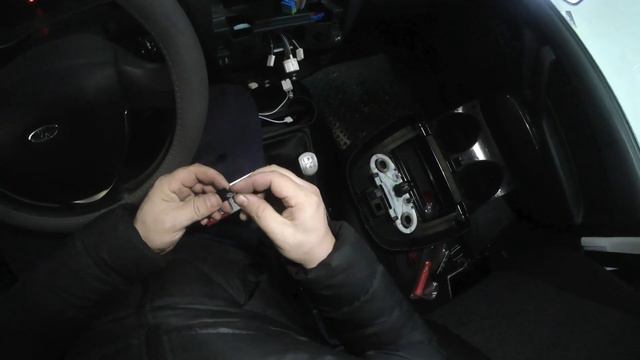 замена ламп блока отопителя Lada Granta 2018