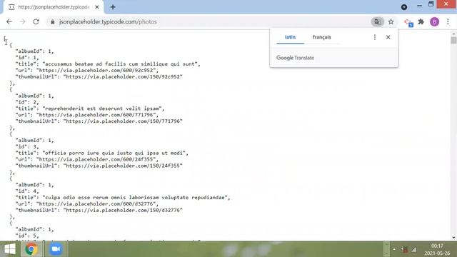 JSON API USING URL WITH JAVA partie1 смотреть онлайн