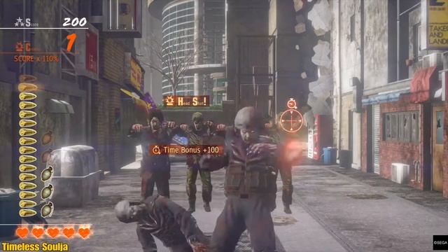 Judgment - Mini Game: Kamuro Of The Dead - (All Stages Cleared) смотреть онлайн