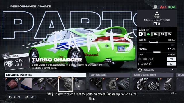 Need For Speed UNBOUND (PC) Mitsubishi Eclipse (The Fast & The Furious)