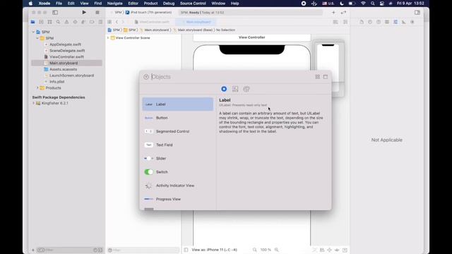 Установить стороннюю библиотеку Kingfisher используя Swift Package Manager (Swift, Xcode) / mrGURU смотреть онлайн