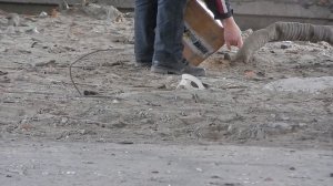 Самодельный арбалет с обратными плечами. Пытаюсь стрелять на дальнюю дистанцию.