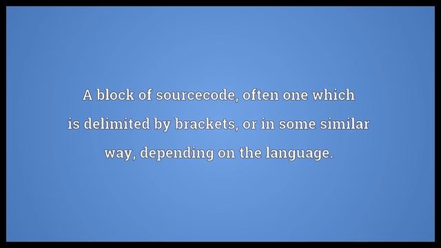 Code block Meaning смотреть онлайн