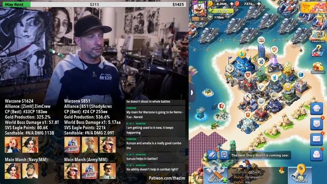 Top War - LIVE - Doing Dailies, Talking With Viewers смотреть онлайн