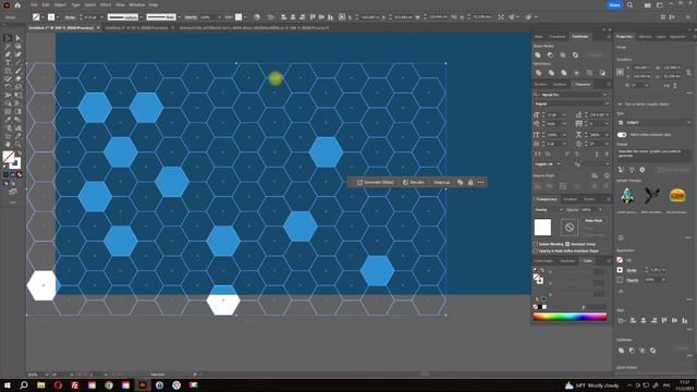 How to make polygon background Adobe illustrator turorial смотреть онлайн