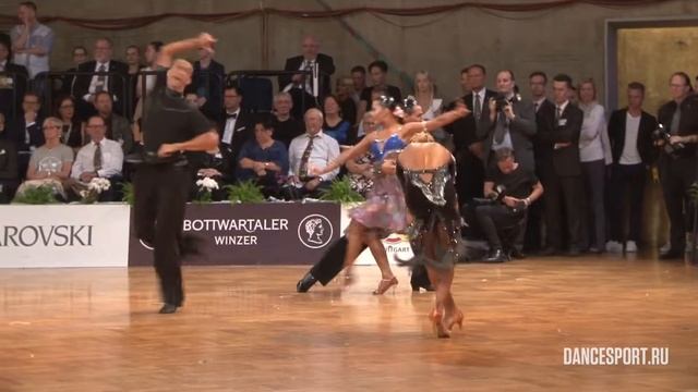 Artur Balandin - Anna Salita, GER, 1/4 Pasodoble смотреть онлайн
