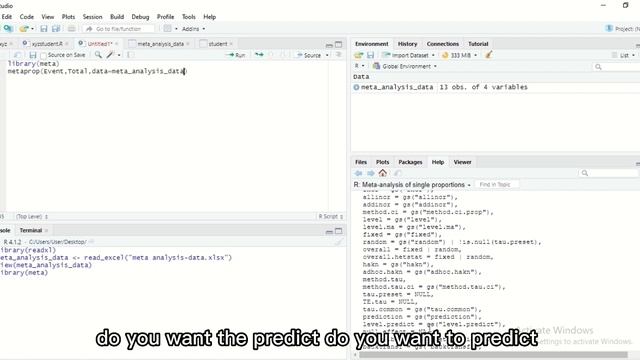 Meta Analysis with R studio смотреть онлайн