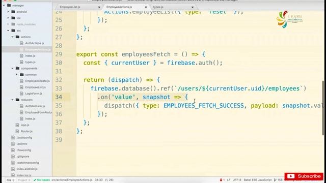 LEGACY Firebase as a Data Store Fetching Data from Firebase Part 243 смотреть онлайн
