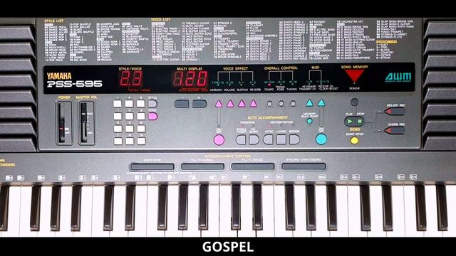 Yamaha PSS 595 All Styles Portasound Keyboard Arranger смотреть онлайн