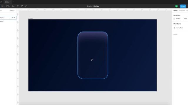 Figma Tutorial | Neon Glass Effect in Figma| UIUX Guruji смотреть онлайн