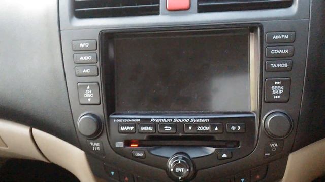 Accord sat nav display without dvd disk смотреть онлайн
