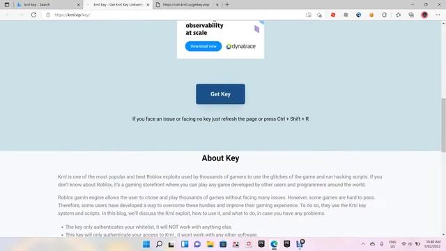 HOW TO GET KRNL KEY WORKING!! (2022) смотреть онлайн
