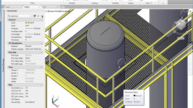AutoCAD Plant 3D - rošty смотреть онлайн