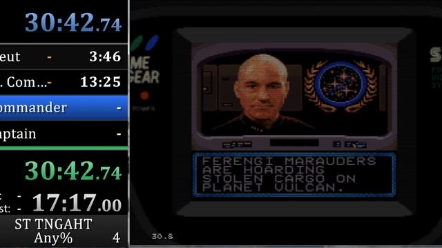 Star Trek The Next Generation: Advanced Holodeck Tutorial Game Gear Speed Run Attempt смотреть онлайн