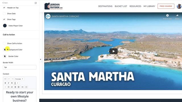 How To Set Up Your Kajabi Blog Post Page (Travel Lifestyle Course) смотреть онлайн